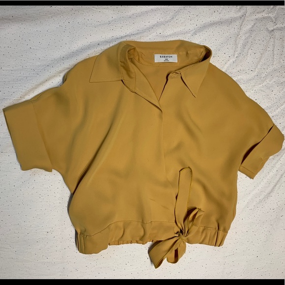 Babaton - Mustard yellow blouse - Picture 1 of 3